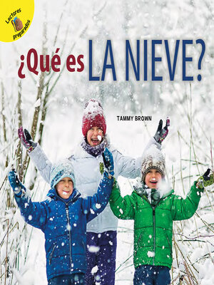 cover image of ¿Qué es la nieve?